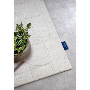 Krémovobiely ručne tkaný vlnený behúň 80x250 cm Alexis – Villeroy&Boch - Image 3