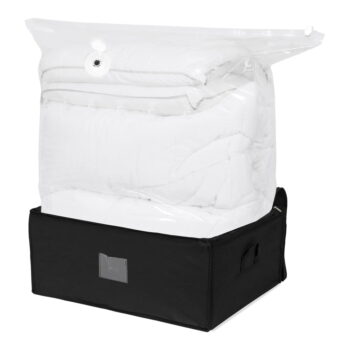 Vákuový/vystužený látkový úložný box na oblečenie 50x65x27 cm – Compactor - Image 2