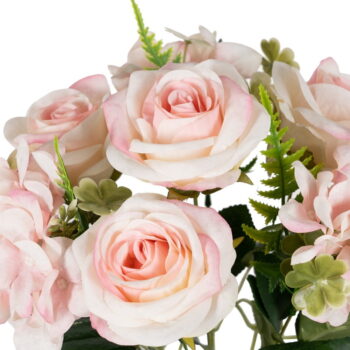 Umelá kvetina (výška 43 cm) Roses – Ixia – Obrázok 3