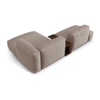 Béžová modulárna rohová pohovka (pravý roh) Martina – Micadoni Home - Image 4