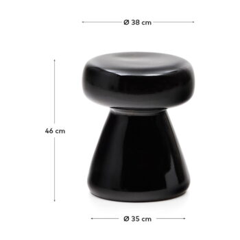 Okrúhly odkladací stolík ø 38 cm Manya – Kave Home - Image 5