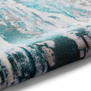 Koberec v petrolejovo-svetlosivej farbe 200x290 cm Apollo – Think Rugs - Image 6