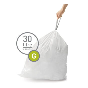 Sťahovacie vrecia na odpadky v súprave 20 ks 30 l G – simplehuman - Image 4