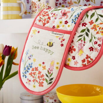Zástera a chňapka v súprave 2 ks Bee Happy – Cooksmart ® - Image 2