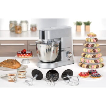 Kuchynský robot v striebornej farbe Masterchef Grande - Tefal - Image 3