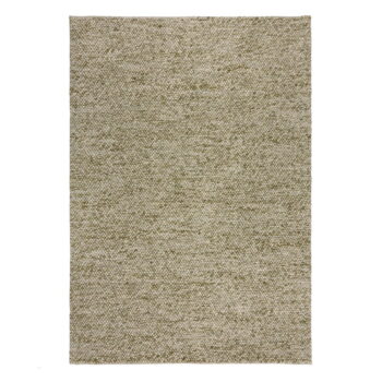 Kaki ručne tkaný koberec s prímesou vlny 120x170 cm Minerals – Flair Rugs - Image 6