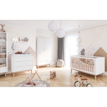 Biela postieľka 70x140 cm Miloo – Pinio – Obrázok 6
