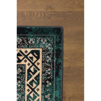 Vlnený koberec v petrolejovomodrej farbe 133x180 cm Mia – Agnella – Obrázok 4