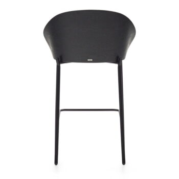 Čierno-sivé barové stoličky v súprave 2 ks (výška sedadla 65 cm) Eamy – Kave Home - Image 9