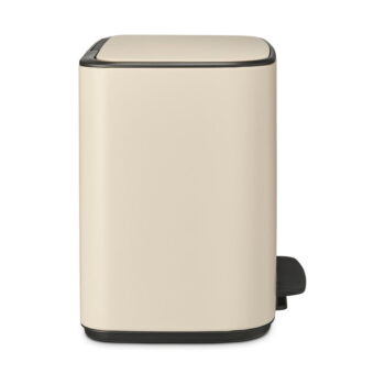 Béžový nášľapný oceľový odpadkový kôš na triedený odpad 33 l Bo – Brabantia - Image 3