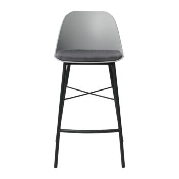 Sivá barová stolička Unique Furniture Whistler – Obrázok 2