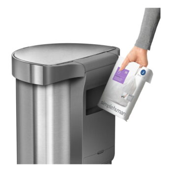 Bezdotykový odpadkový kôš z nerezovej ocele 45 l - simplehuman - Image 4