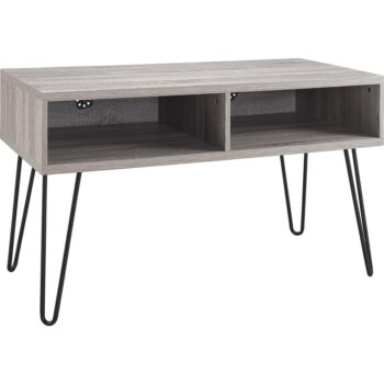 Sivý TV stolík v dekore duba 107x63 cm Owen – Støraa - Image 2