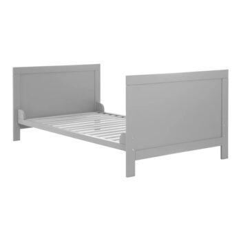 Svetlosivá postieľka 70x140 cm – Roba – Obrázok 2