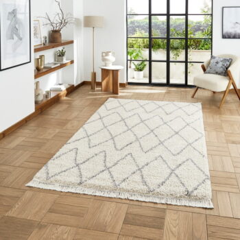 Krémový koberec 200x290 cm Boho – Think Rugs - Image 5