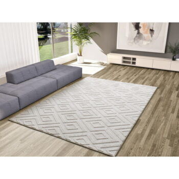 Krémovobiely koberec 80x150 cm Estilo – Universal - Image 2