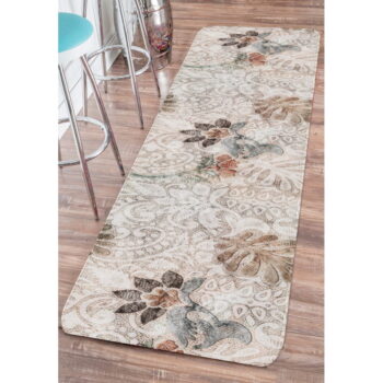 Béžový prateľný behúň 58x140 cm Vintage Garden – Oyo Concept - Image 3