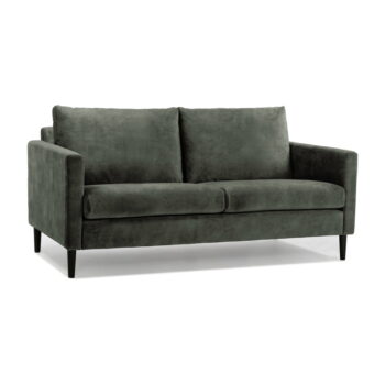 Zelenosivá zamatová pohovka 153 cm Adagio - Scandic - Image 2