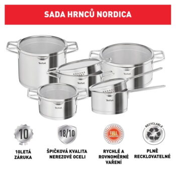 Antikoro súprava riadu 10 ks – Tefal – Obrázok 5