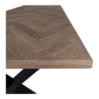 Jedálenský stôl v dekore duba 95x200 cm Bordeaux – House Nordic - Image 3