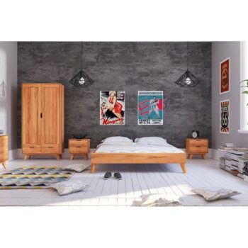 Dvojlôžková posteľ z bukového dreva 180x200 cm Greg - The Beds - Image 7