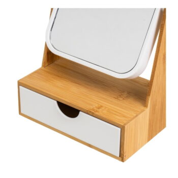 Kozmetické zväčšovacie zrkadlo (2x) 16x24 cm – Casa Selección – Obrázok 3