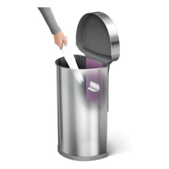 Bezdotykový odpadkový kôš z nerezovej ocele 45 l - simplehuman - Image 7