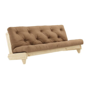 Rozkladacia pohovka s hnedým poťahom Karup Design Fresh Natural/Mocca - Image 2