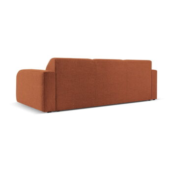 Hnedá pohovka z textílie bouclé 235 cm Molino – Micadoni Home - Image 3