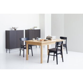Rozkladací jedálenský stôl podyhovaný dubom Hammel Dinex 140 x 90 cm - Image 4