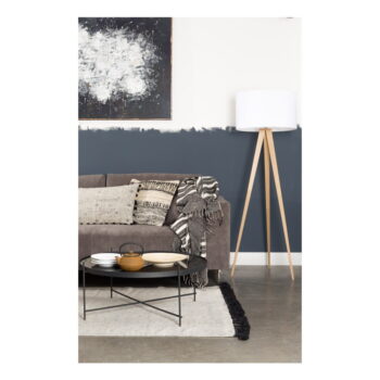 Biela stojacia lampa Zuiver Tripod Wood - Image 10