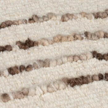 Hnedo-krémový vlnený koberec 120x170 cm Abstract Swirl – Flair Rugs - Image 4
