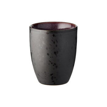 Súprava 4 čiernych kameninových termohrnčekov Bitz Basics Black, 270 ml - Image 2