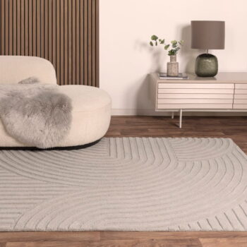 Svetlosivý vlnený koberec 200x290 cm Hague – Asiatic Carpets - Image 3