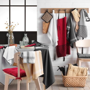 Chňapky z recyklovanej bavlny v súprave 2 ks Cuisiline – douceur d'intérieur - Image 3