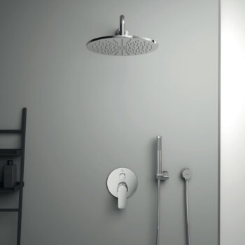 Vaňová podomietková batéria v lesklo striebornej farbe Connect Air – Ideal Standard - Image 4