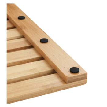 Bambusová predložka vhodná aj do exteriéru Wenko Bamboo, 60 × 40 cm – Obrázok 2