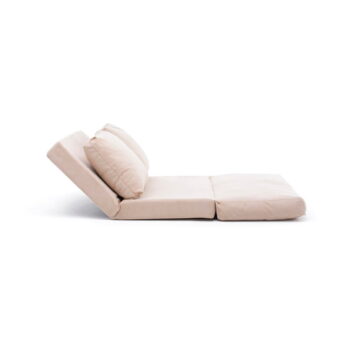 Krémová rozkladacia pohovka 120 cm Taida – Balcab Home - Image 4