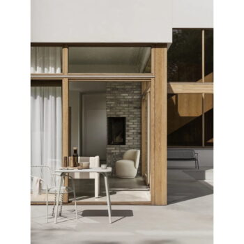 Sivý záhradný sedák na lavicu 111x75 cm Yua – Blomus - Image 9
