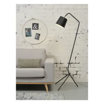 Čierna stojacia lampa s kovovým tienidlom (výška 155 cm) Barcelona – it's about RoMi - Image 5