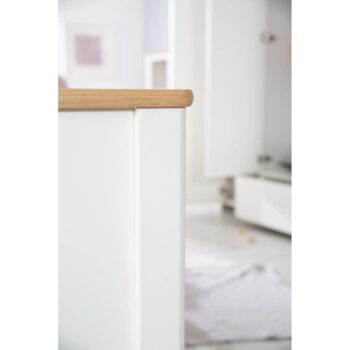 Biela postieľka 70x140 cm Ava – Roba - Image 4