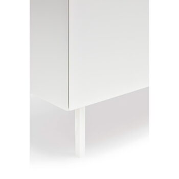 Biela/v prírodnej farbe nízka komoda v dekore duba 165x78 cm Arista – Teulat - Image 11