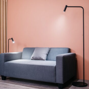 Čierna stolová lampa SULION Alexia, výška 50,3 cm - Image 5