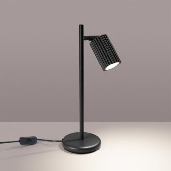 Čierna stolová lampa (výška  43 cm) Gleam – Nice Lamps - Image 6