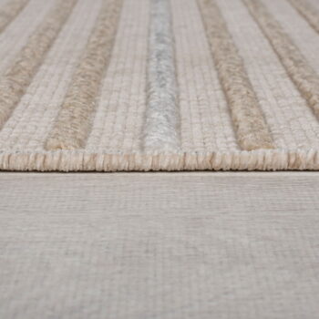 Béžový umývateľný koberec zo ženilky 80x160 cm Elton – Flair Rugs - Image 6