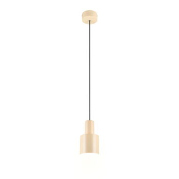 Žlté závesné svietidlo s kovovým tienidlom ø 12 cm Agudo – Trio - Image 2
