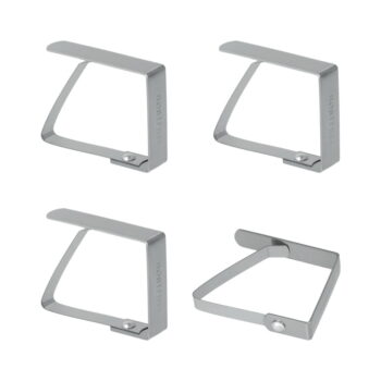 Súprava 4 antikoro držiakov na obrus Metaltex Napkin - Image 2