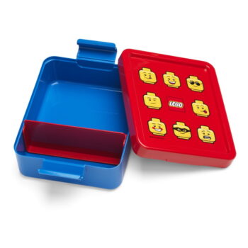 Modrý box na desiatu s červeným vekom LEGO® Iconic - Image 2