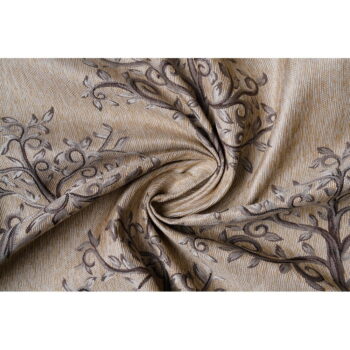 Hnedo-béžový záves 140x260 cm Erinn – Mendola Fabrics - Image 4