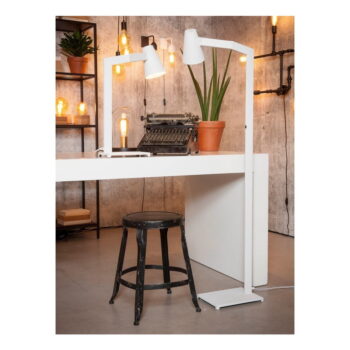 Biela stojacia lampa s kovovým tienidlom (výška 143 cm) Biarritz – it's about RoMi - Image 9